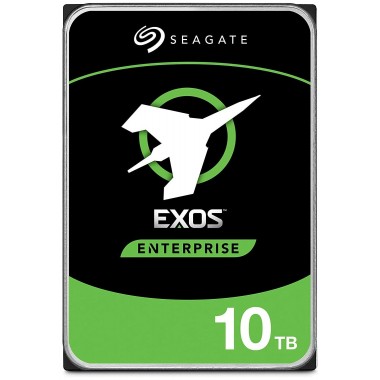 Жесткий диск HDD SATA Seagate 10Tb, Exos X16, 7200 rpm, 256Mb buffer, 512E/4KN (ST10000NM001G-NC1)